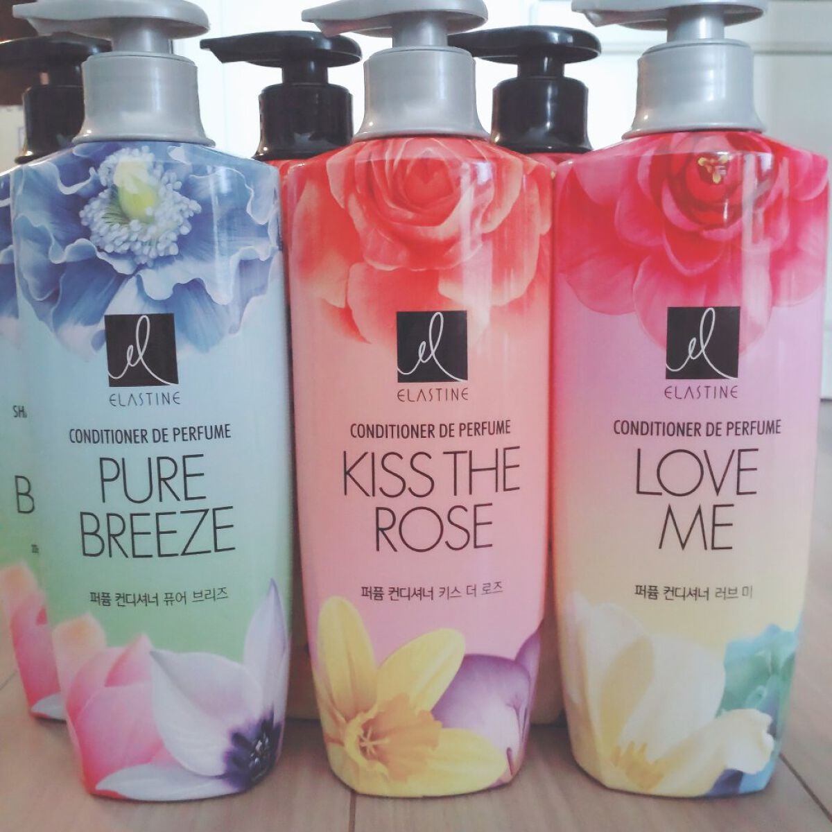 パフュームシャンプー&コンディショナー/エラスチン/シャンプー・コンディショナーを使ったクチコミ(1枚目)