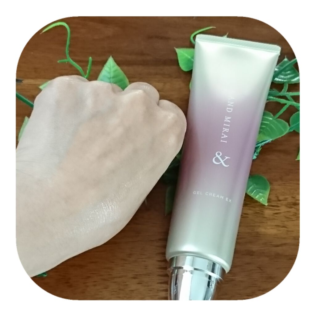 スキン アップ ジェルクリームEX/AND MIRAI/オールインワン化粧品を使ったクチコミ(4枚目)