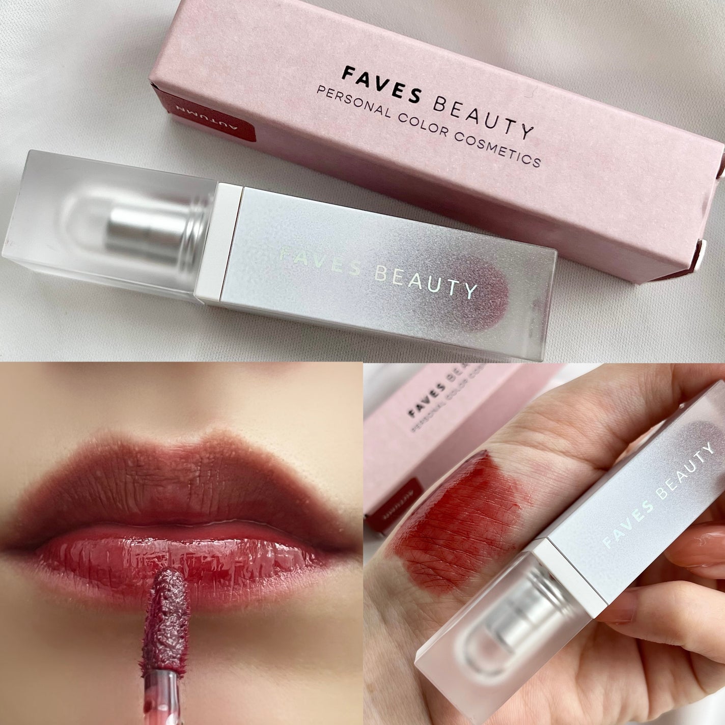 マイカラー ウォーターティント/FAVES BEAUTY/リップティントを使ったクチコミ(2枚目)