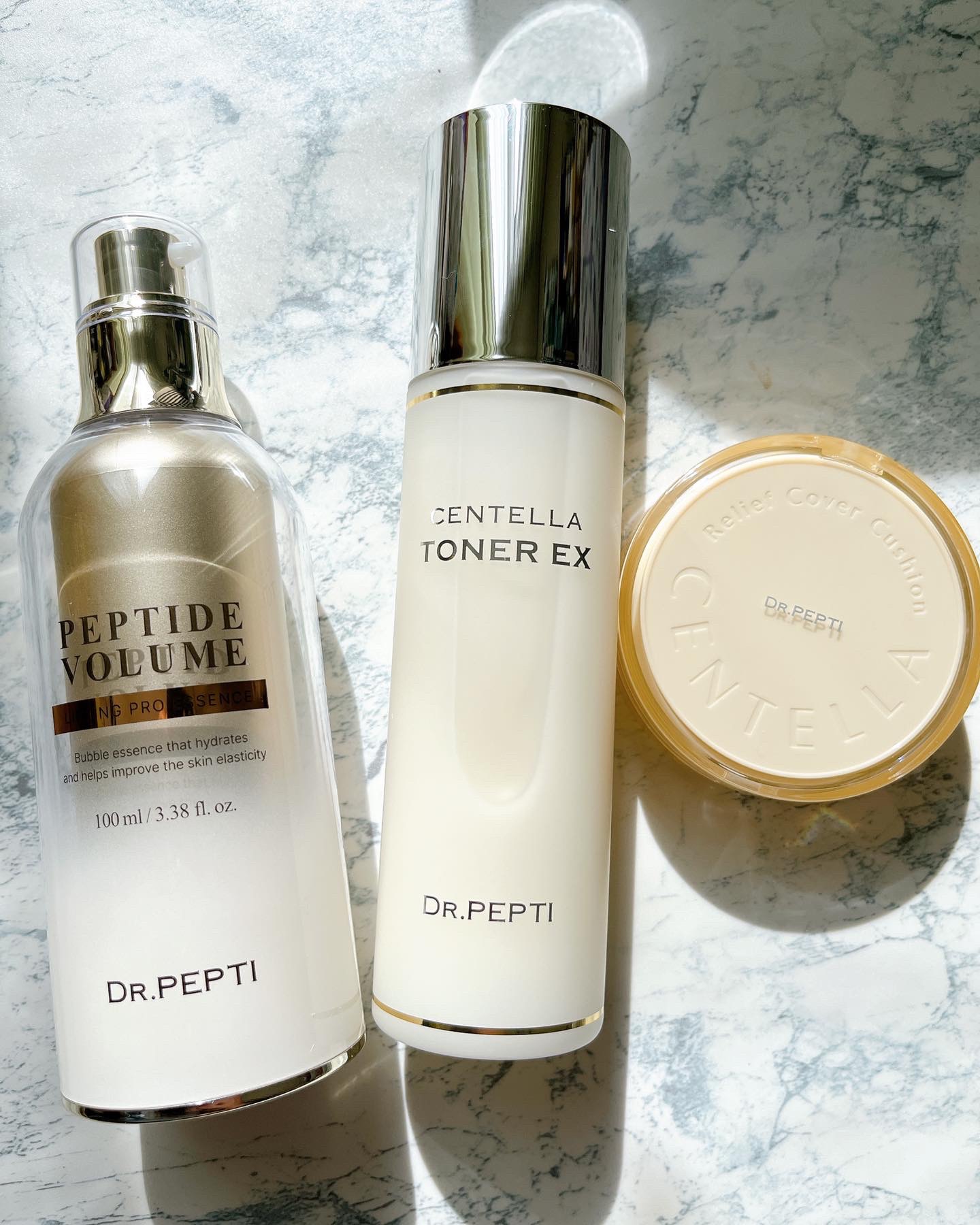 センテラリリーフカバークッション/DR.PEPTI/クッションファンデーションを使ったクチコミ（1枚目）