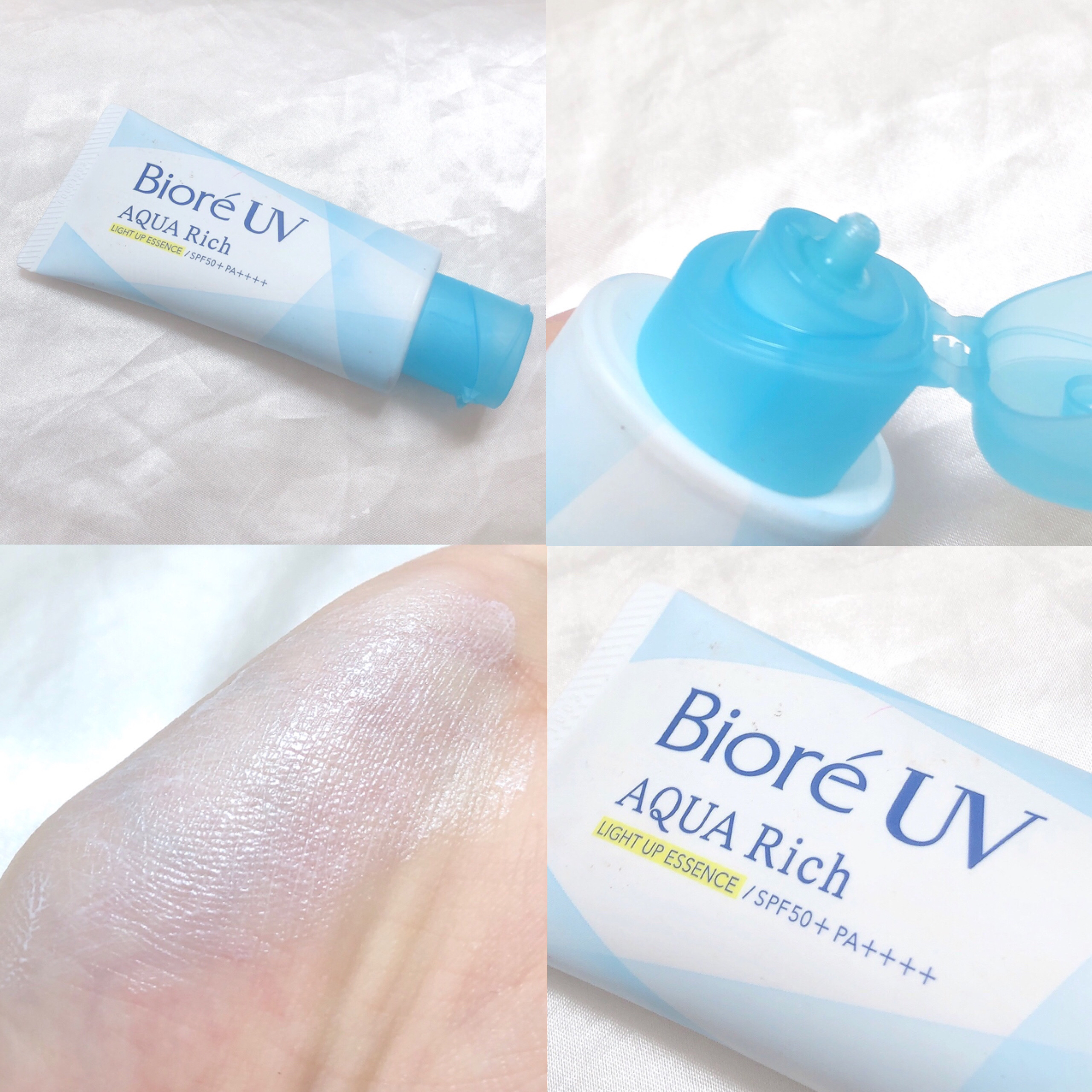 ビオレUV アクアリッチ ライトアップエッセンス/ビオレ/日焼け止めクリームを使ったクチコミ（2枚目）