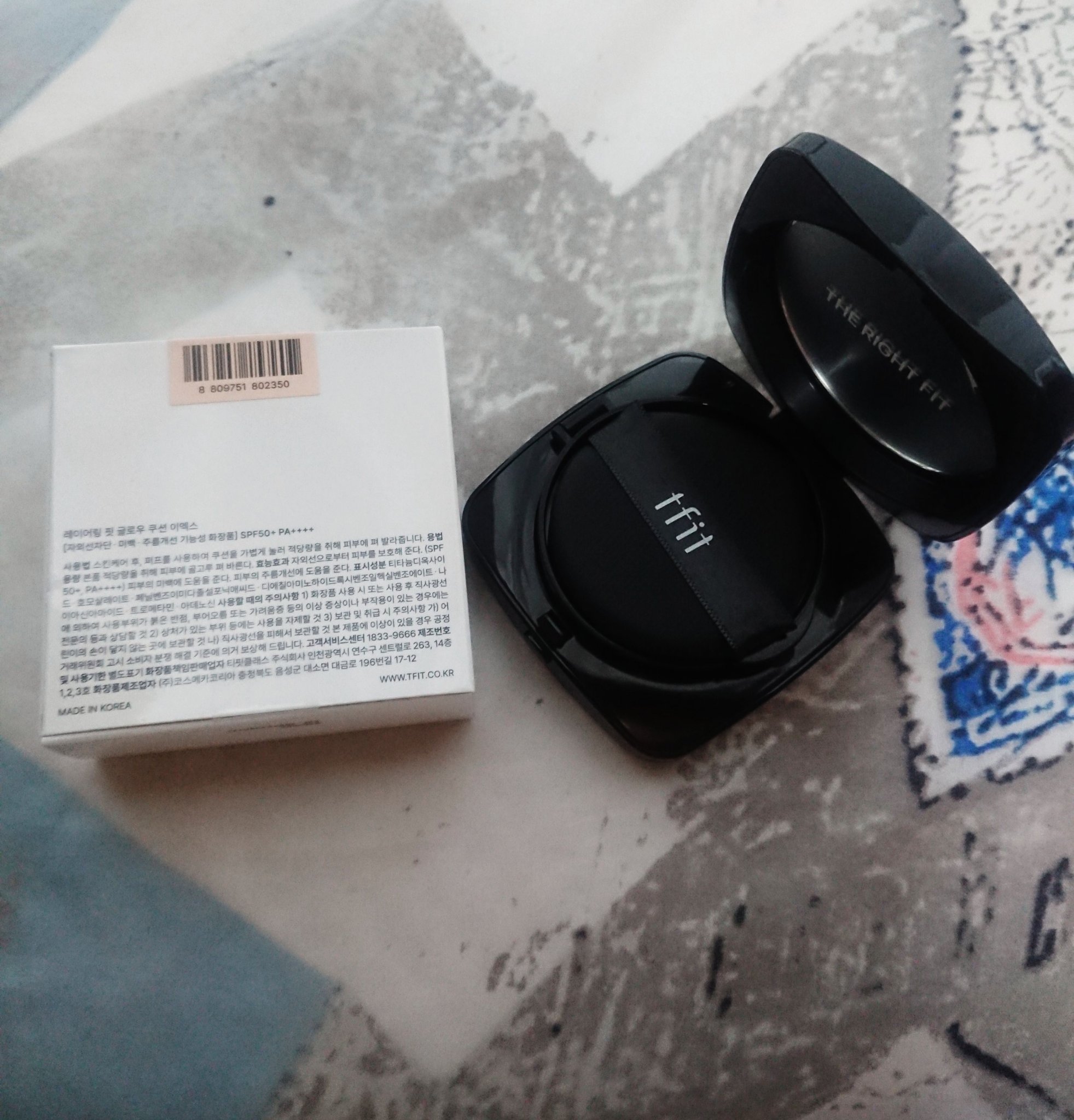 レイヤリングフィット グロークッションEX/TFIT/クッションファンデーションを使ったクチコミ（2枚目）