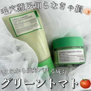 グリーントマトクレイパッククレンザー/FULLY/洗い流すパック・マスクを使ったクチコミ（1枚目）
