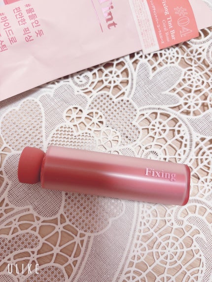 フィクシングティントバー/ETUDE/リップティントを使ったクチコミ(2枚目)