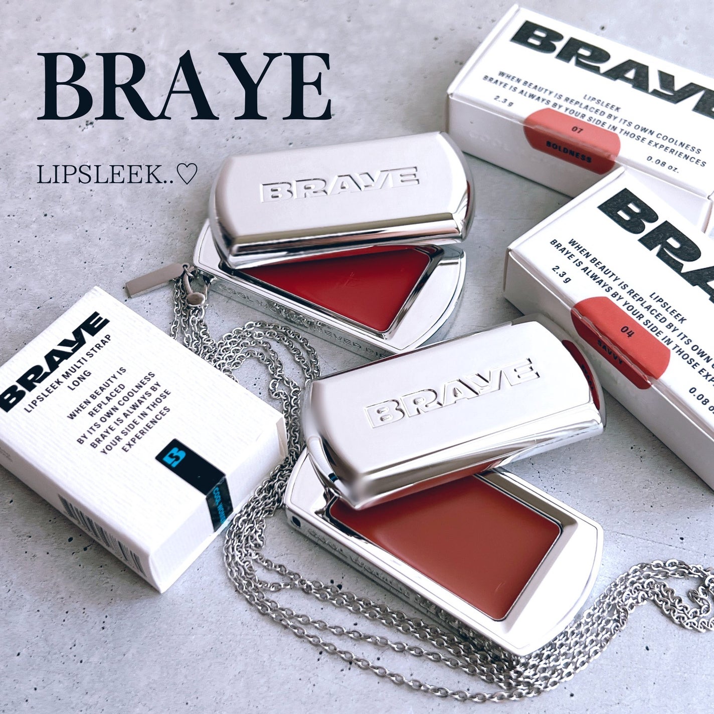 BRAYE LIPSLEEK/BRAYE/口紅を使ったクチコミ(1枚目)