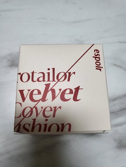 プロテーラービーベルベットカバークッション/espoir/クッションファンデーションを使ったクチコミ(1枚目)