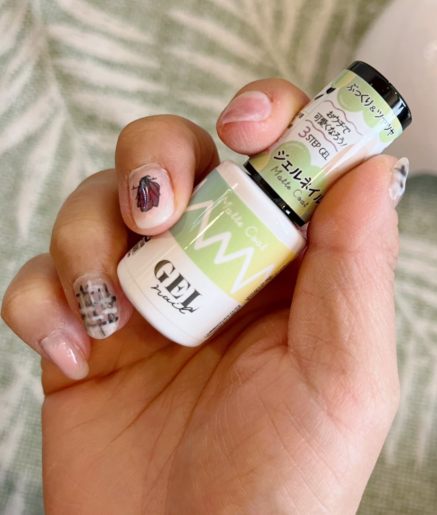 BRG ジェルネイル/DAISO/ジェルネイルを使ったクチコミ(1枚目)