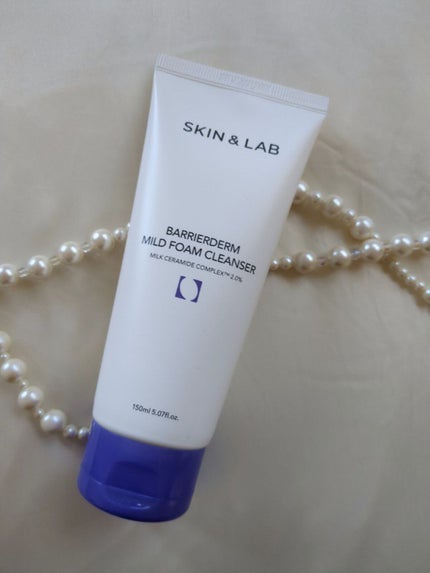 バリアダーム マイルドクレンザー/SKIN&LAB/洗顔フォームを使ったクチコミ(1枚目)
