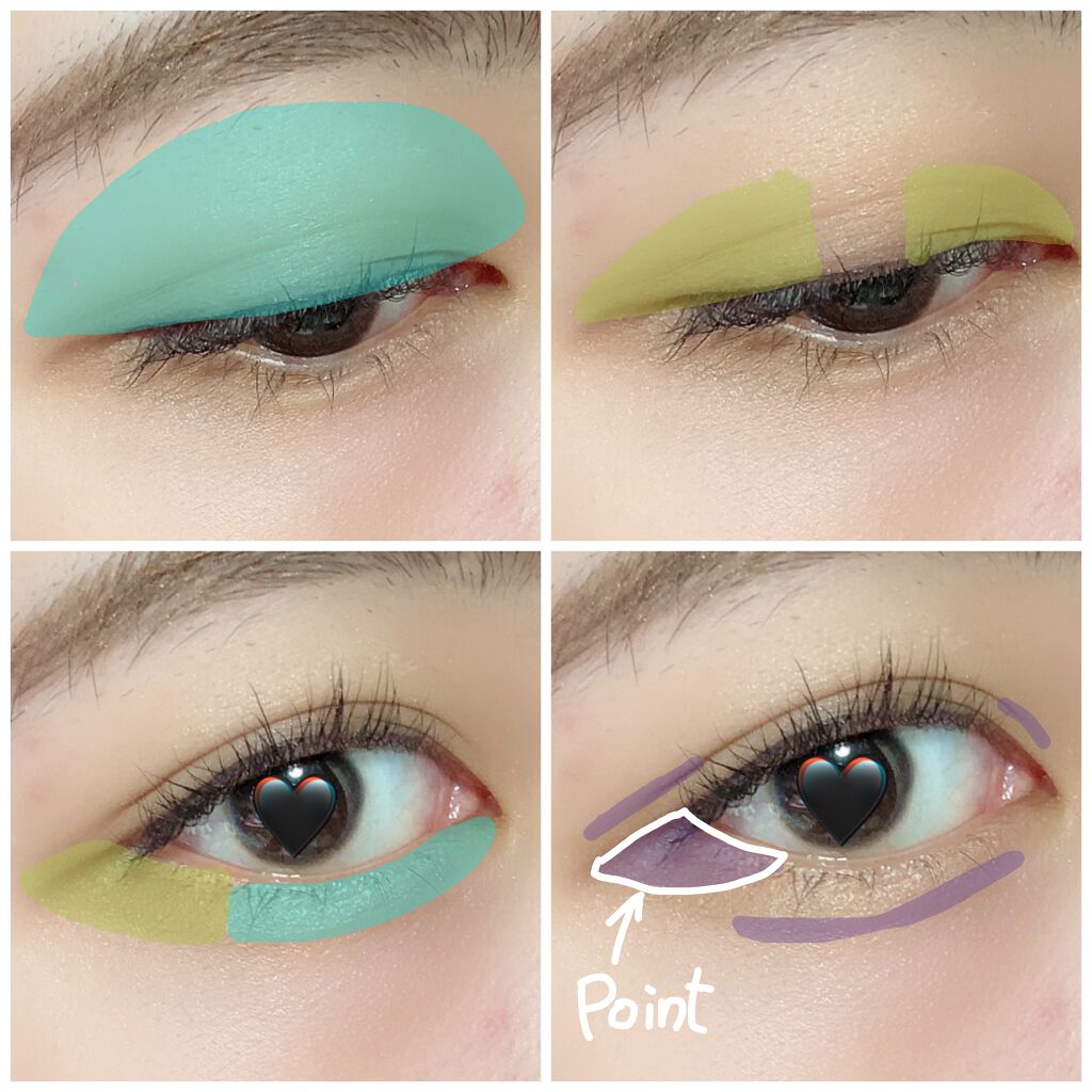 パーフェクトマルチアイズ/キャンメイク/アイシャドウパレットを使ったクチコミ（2枚目）