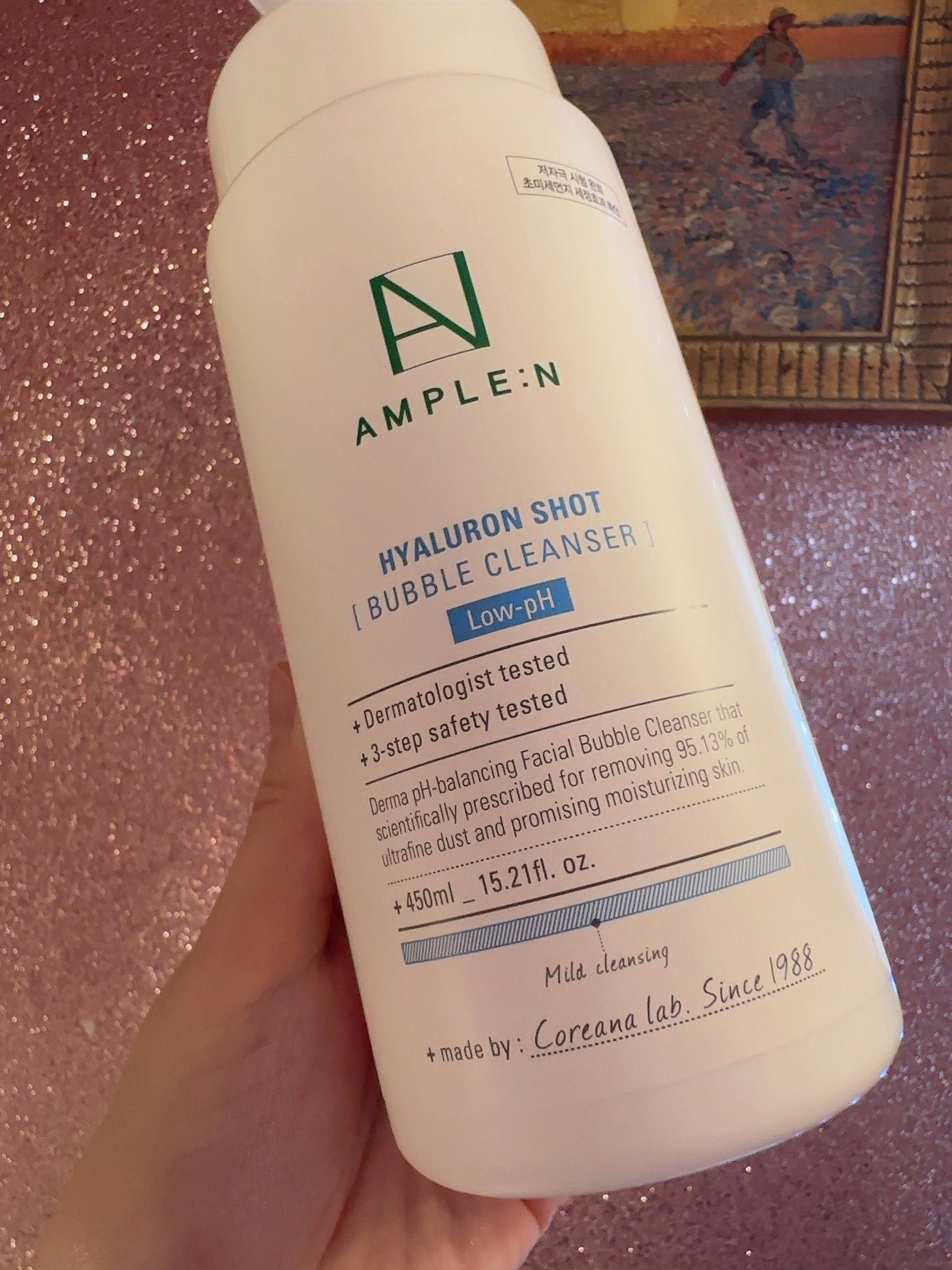 ヒアルロンショットバブルクレンザー/AMPLE:N/泡洗顔を使ったクチコミ(3枚目)