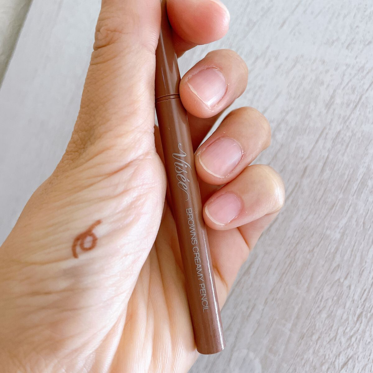 ブラウンズ クリーミィペンシル/Visée/ペンシルアイライナーを使ったクチコミ（3枚目）