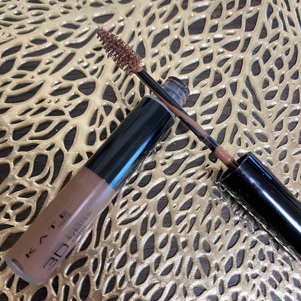 3DアイブロウカラーN/KATE/眉マスカラを使ったクチコミ(2枚目)