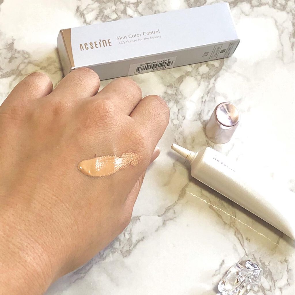 スキンカラーコントロール/ACSEINE/クリームコンシーラーを使ったクチコミ（3枚目）