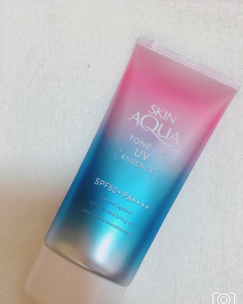 スキンアクア トーンアップUVエッセンス/スキンアクア/日焼け止めクリームを使ったクチコミ（1枚目）