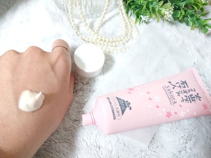 火山灰でできたすごか石けん サクラ/ブレーンコスモス/洗顔フォームを使ったクチコミ(2枚目)