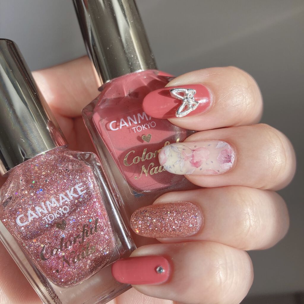 しずくネイルシール/キャンドゥ/ネイルシールを使ったクチコミ（1枚目）