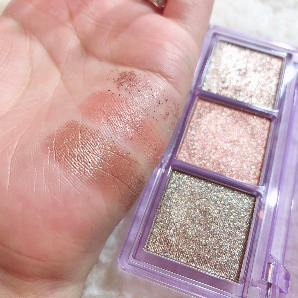 トリプルレイヤーアイパレット/BLACK ROUGE/アイシャドウパレットを使ったクチコミ(5枚目)