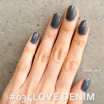 TONE DROP ネイルポリッシュ 034 Love Denim/D-UP/マニキュアの画像