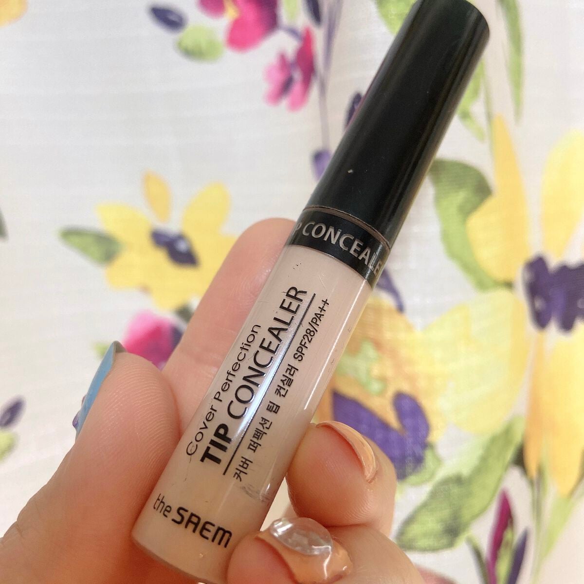 カバーパーフェクション チップコンシーラー/the SAEM/リキッドコンシーラーを使ったクチコミ(1枚目)