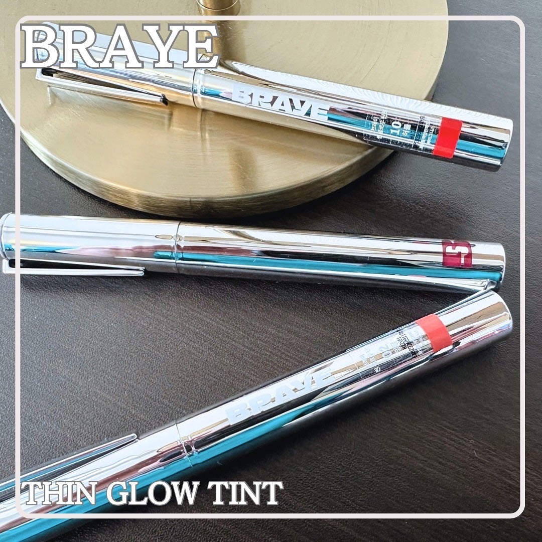 THIN GLOW TINT/BRAYE/口紅を使ったクチコミ(1枚目)
