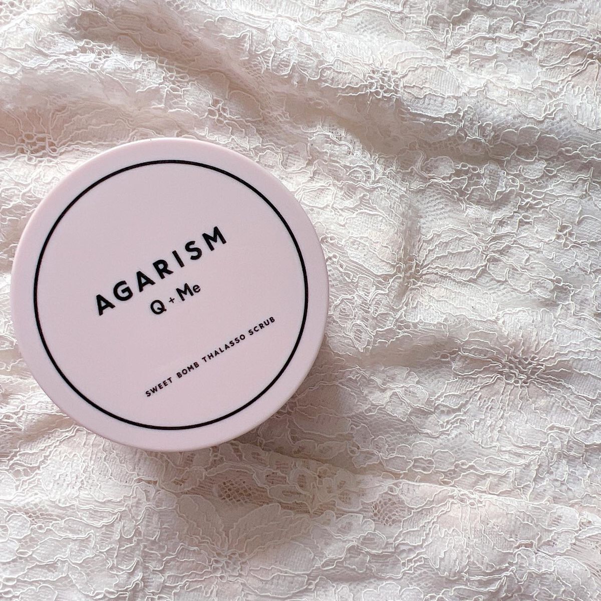 Q+Me スウィート ボム タラソ スクラブ/AGARISM/バスト・ヒップケアを使ったクチコミ(1枚目)