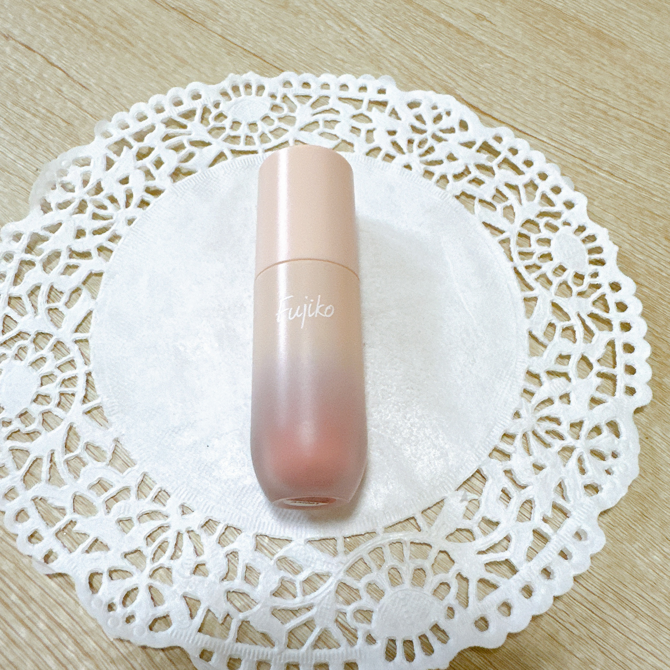 ⽔彩チーク 01 マイスイートピンク/Fujiko/リキッドチークを使ったクチコミ（2枚目）