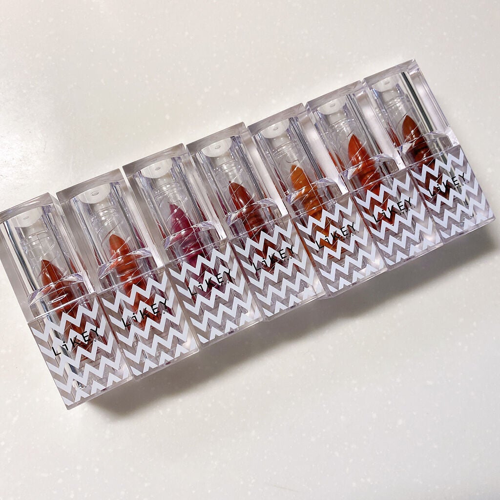 スムースフィットリップスティック/LiKEY BEAUTY/口紅を使ったクチコミ(6枚目)