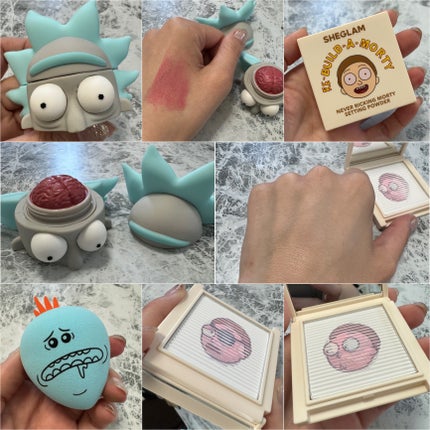 SHEGLAM x Rick and Morty Mr. Meeseeks Beauty Sponge/SHEGLAM/パフ・スポンジを使ったクチコミ(4枚目)