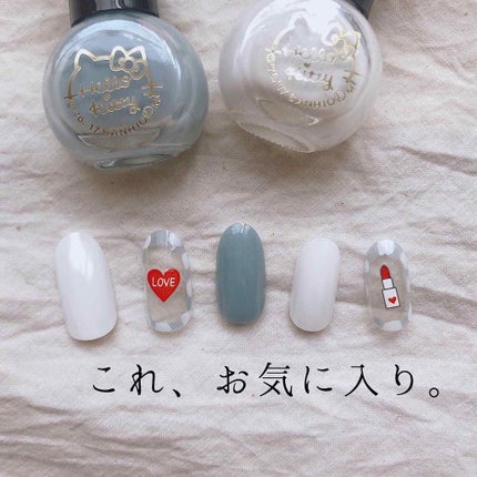サンリオネイル/DAISO/マニキュアを使ったクチコミ(1枚目)
