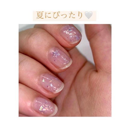 ジェルボリュームトップコート/キャンメイク/ネイルトップコートを使ったクチコミ(2枚目)