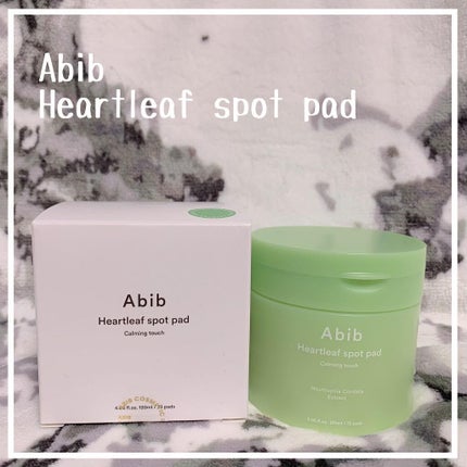 ドクダミカーミングタッチスポットパッド/Abib /トナーパッドを使ったクチコミ(1枚目)