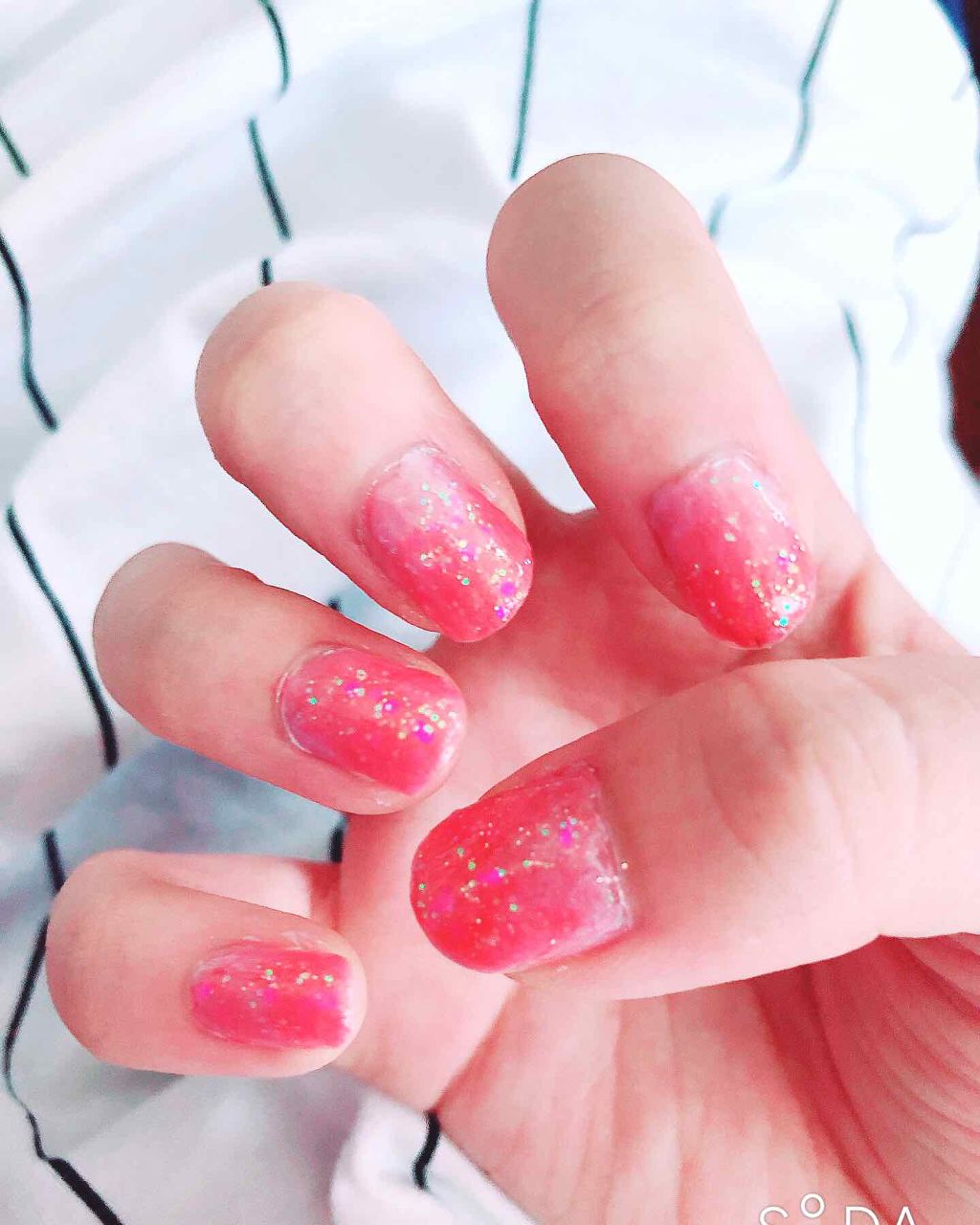 ピールオフマニキュア/キャンドゥ/マニキュアを使ったクチコミ(3枚目)