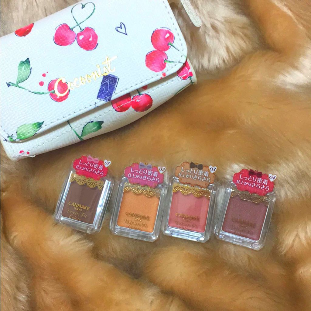 ベルベッティフィットカラーズ/キャンメイク/ジェル・クリームアイシャドウを使ったクチコミ(1枚目)