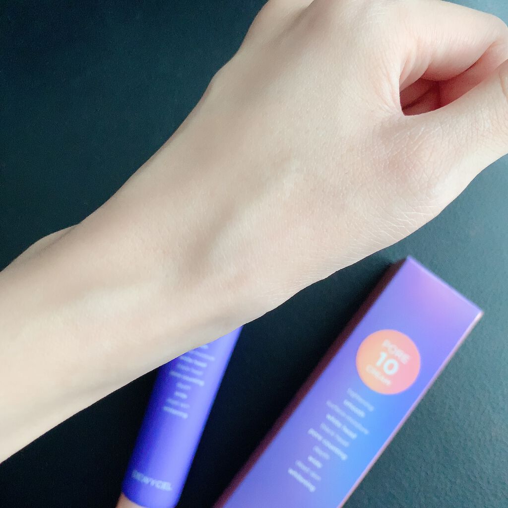 ポアーテンクリーム/DEWYCEL/化粧下地を使ったクチコミ(3枚目)