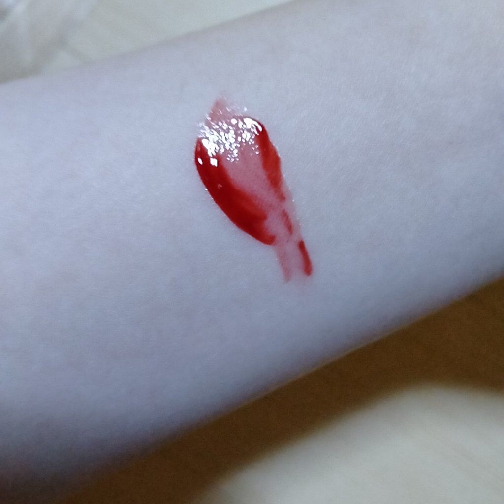 グラスティングウォーターティント/rom&nd/リップティントを使ったクチコミ（3枚目）