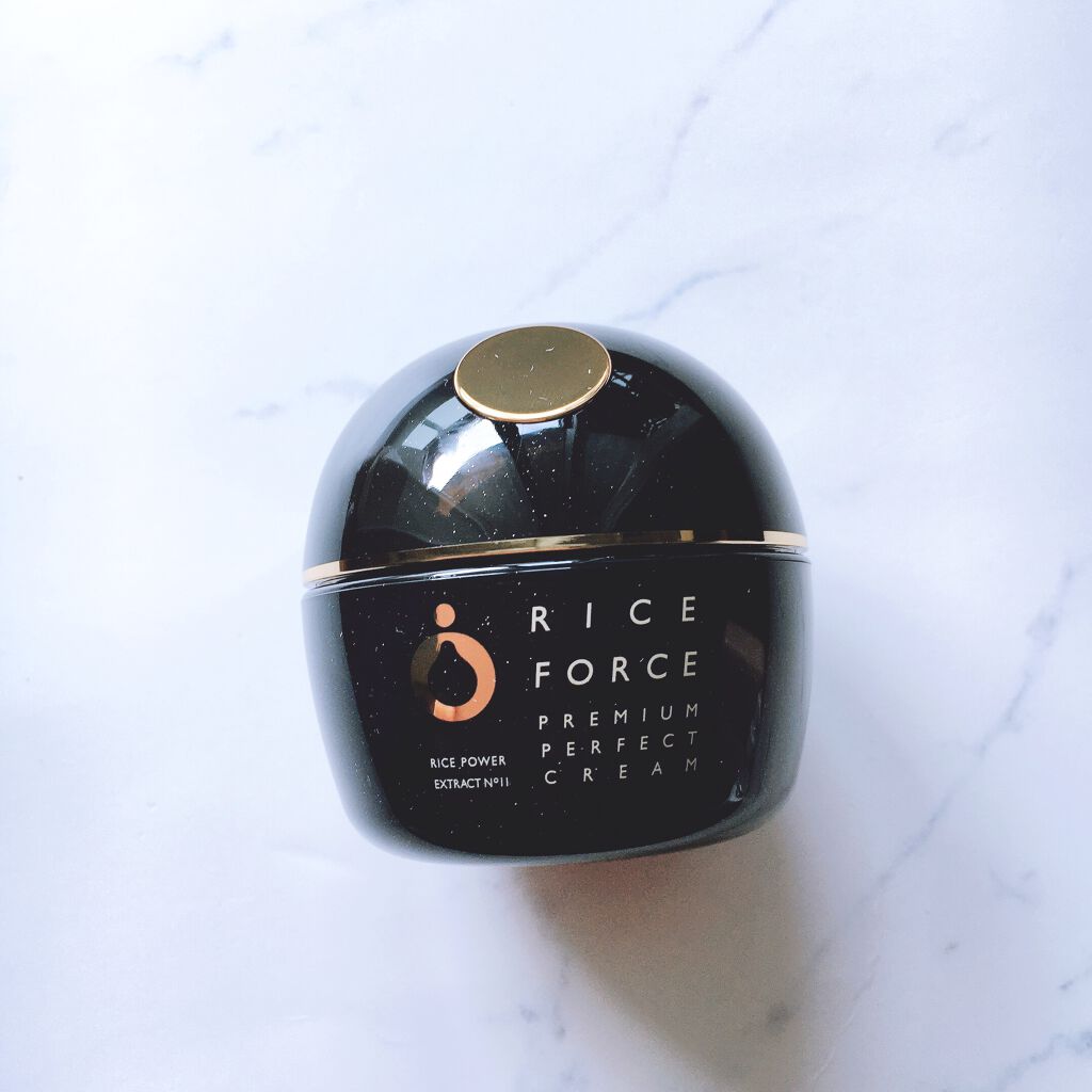 プレミアムパーフェクトクリーム/ライスフォース/フェイスクリームを使ったクチコミ(1枚目)