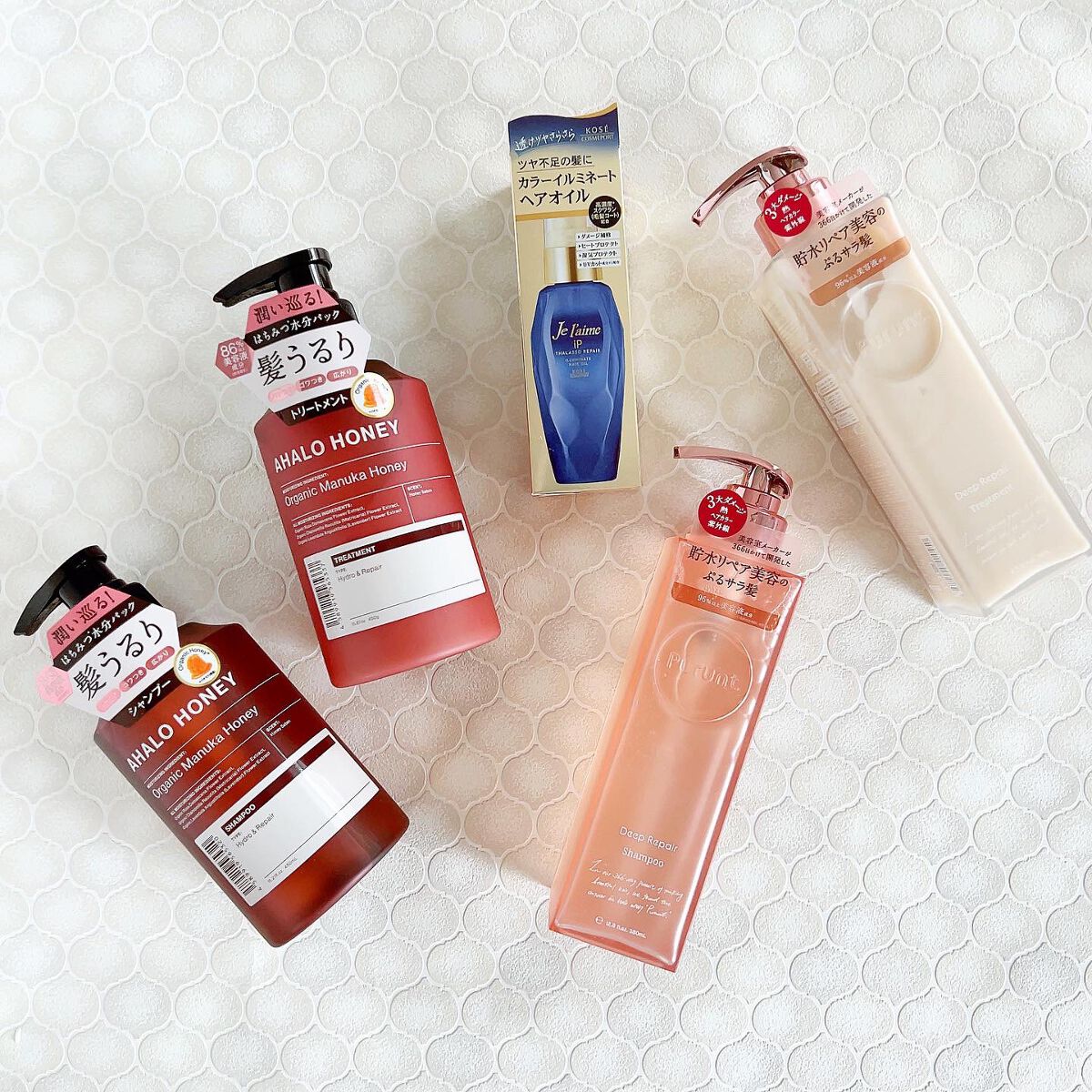 iP タラソリペアイルミネートヘアオイル/Je l'aime/ヘアオイルを使ったクチコミ(2枚目)