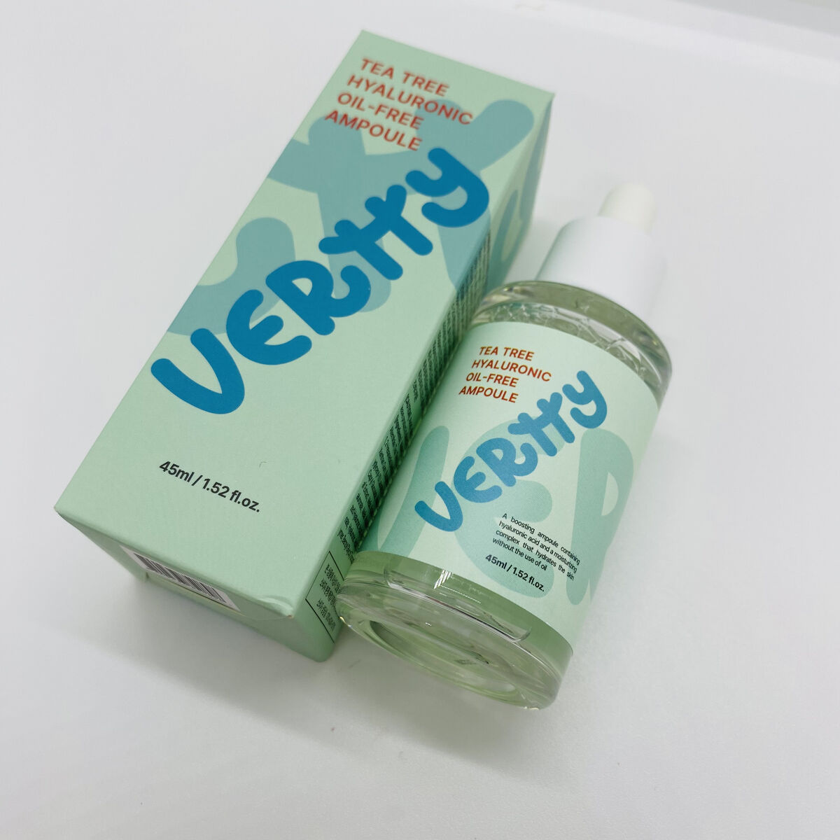 ティーツリーヒアルロン酸オイルフリーアンプル/Vertty/美容液を使ったクチコミ（2枚目）