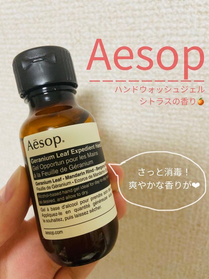 リンスフリー ハンドウォッシュ/Aesop/ハンドクリームを使ったクチコミ(1枚目)