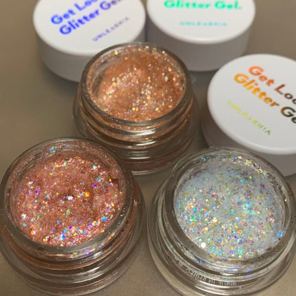 ゲットルーズグリッタージェル/unleashia/グリッターを使ったクチコミ(1枚目)