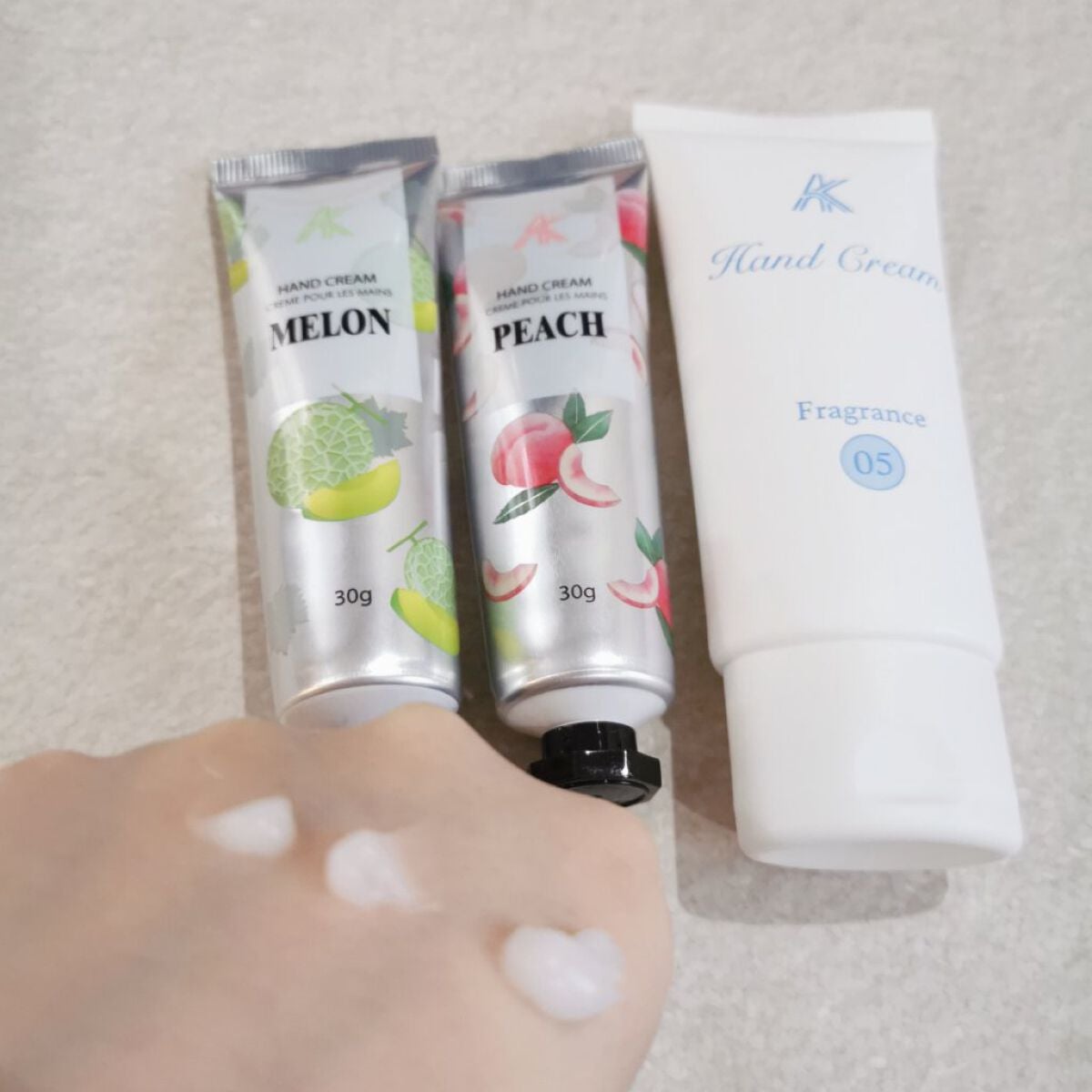 ウォーターフルーツハンドクリーム/AK/ハンドクリームを使ったクチコミ(2枚目)