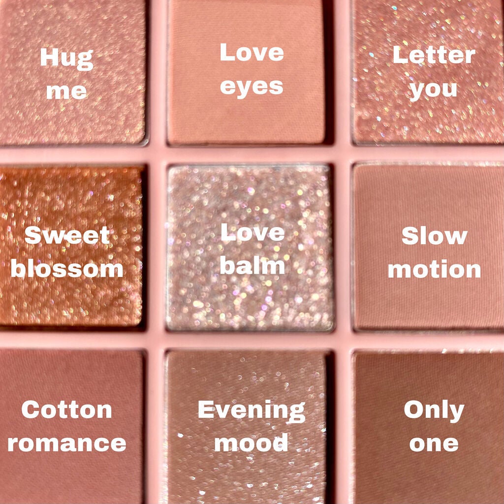 KEYBO FALL IN LOVE SHADOW PALETTE/keybo/アイシャドウパレットを使ったクチコミ(4枚目)