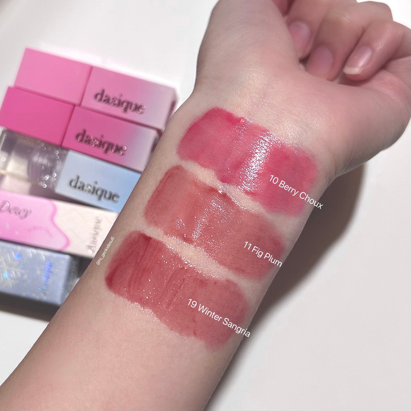 ジューシーデュイティント/dasique/リップティントを使ったクチコミ(3枚目)