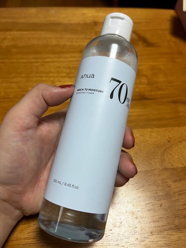 シラカバ 70% 水分ブースティングトナー/Anua/化粧水を使ったクチコミ（2枚目）