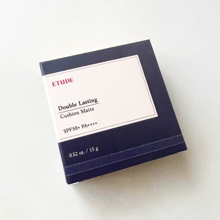 ダブルラスティング クッションマット/ETUDE/クッションファンデーションを使ったクチコミ(2枚目)
