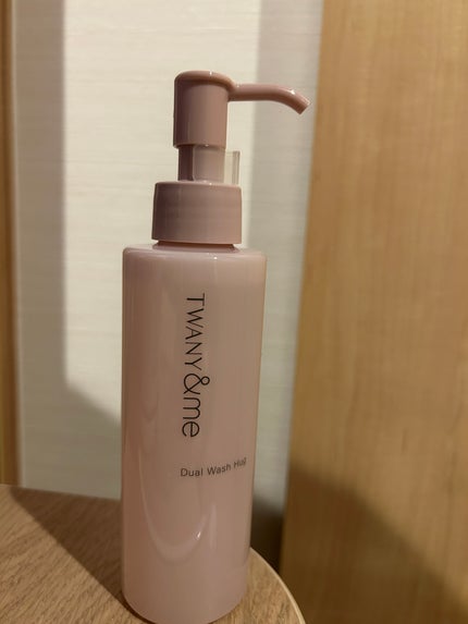 デュアルウォッシュハグ/TWANY&me/クレンジングウォーターを使ったクチコミ(1枚目)