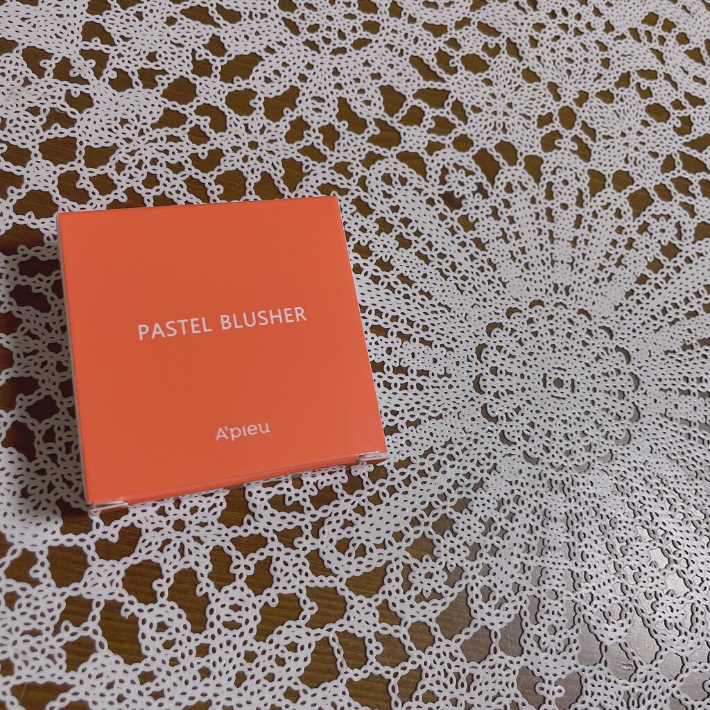 アピュー パステルブラッシャー/A’pieu/パウダーチークを使ったクチコミ（2枚目）