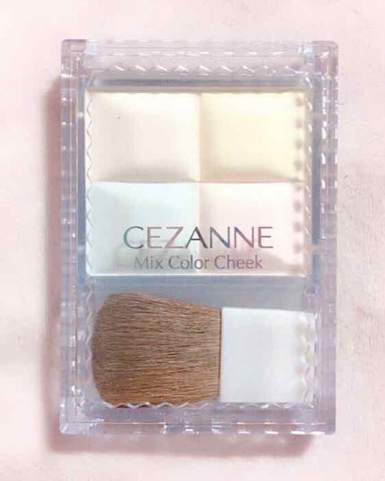 ミックスカラーチーク/CEZANNE/パウダーチークを使ったクチコミ(1枚目)