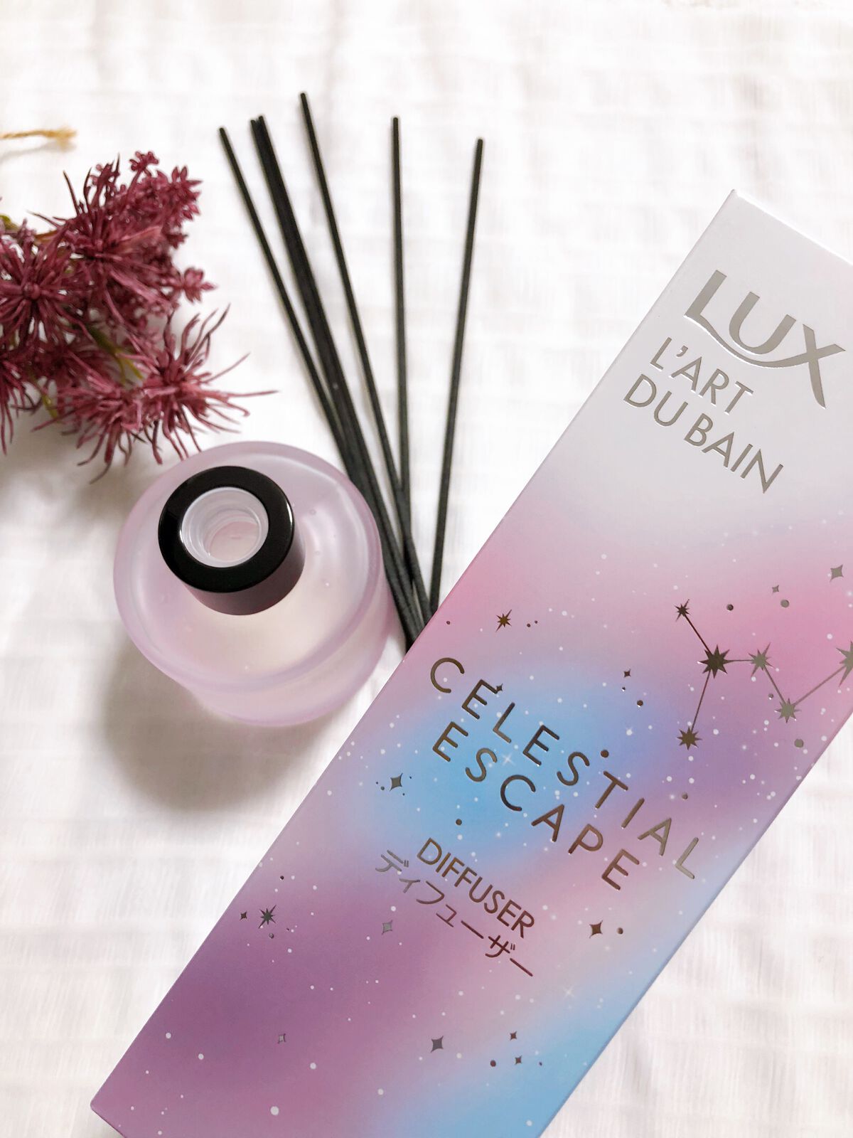 セレスティアルエスケープ ディフューザー		/LUX/ルームフレグランスを使ったクチコミ（2枚目）