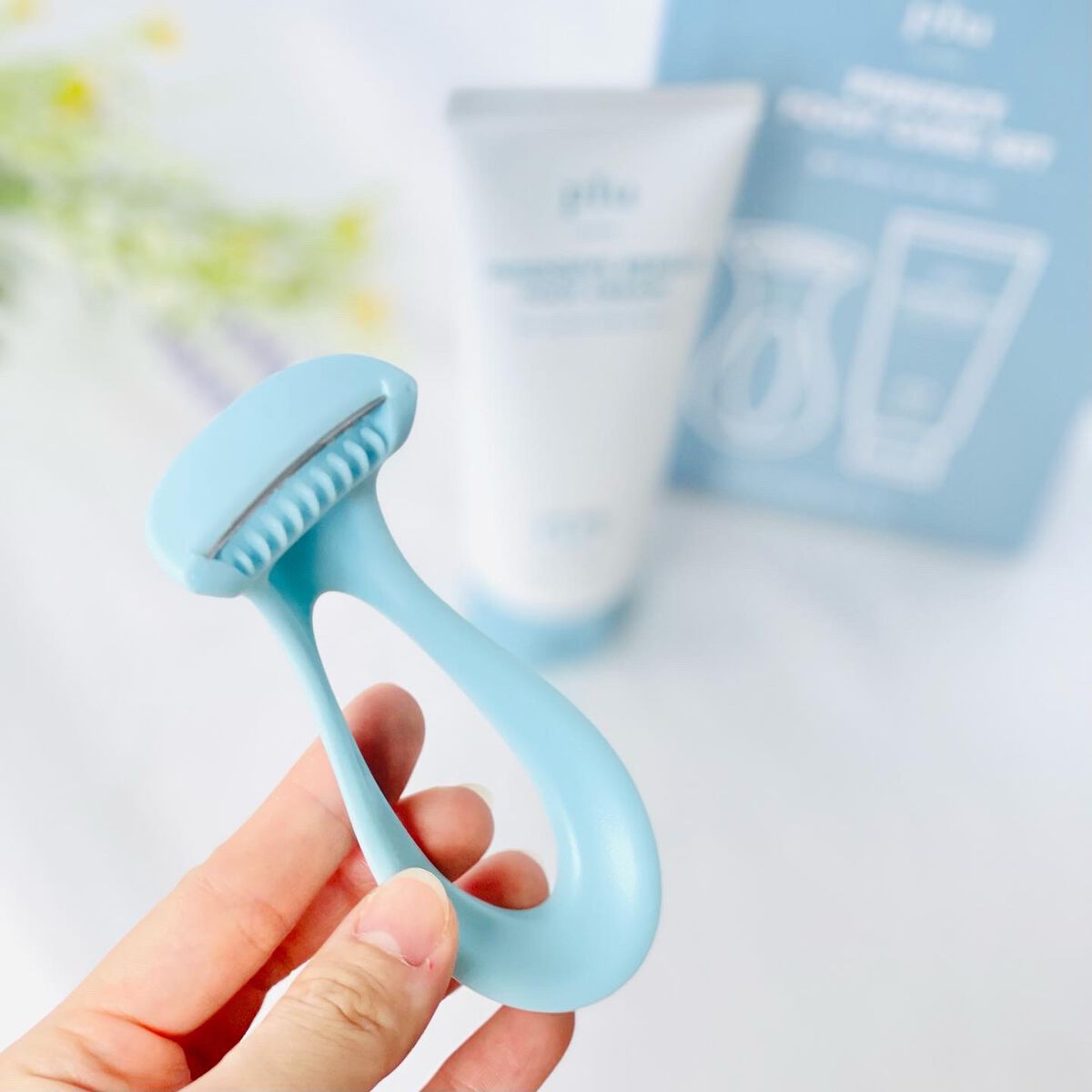 インテンシブリペアフットクリーム+ 足の角質取り機（セット）/plu/レッグ・フットケアを使ったクチコミ（2枚目）